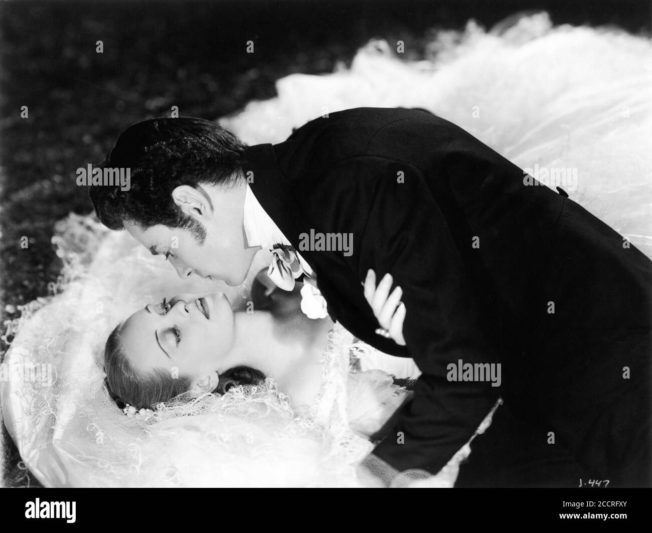 BETTE DAVIS et HENRY FONDA dans JEZEBEL 1938 réalisateur WILLIAM WYLER de la pièce par Owen Davis musique Max Steiner costumes Orry-Kelly Warner Bros. Banque D'Images