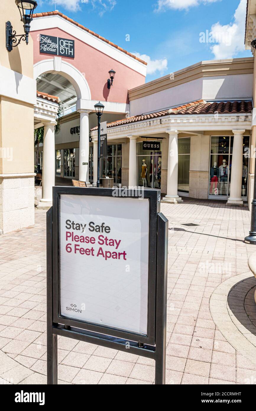 Orlando Florida,Orlando International Premium Outlets,shopping shopper shoppers magasins marchés marché achats vente, magasin de détail stor Banque D'Images