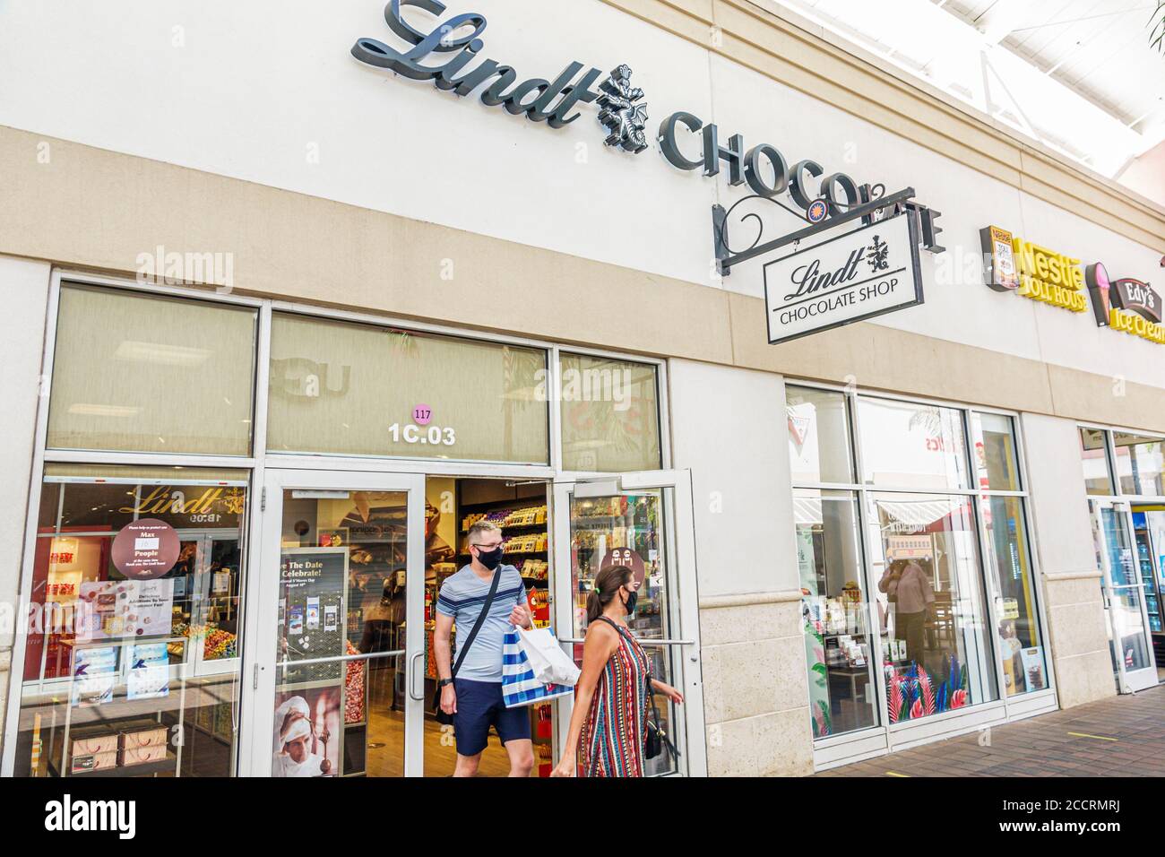 Orlando Florida,Orlando International Premium Outlets,shopping shopper shoppers magasins marchés marché achats vente, magasin de détail stor Banque D'Images