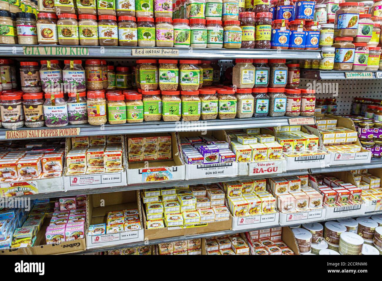 Orlando Floride, Little Saigon, East Colonial Drive, Phuoc Loc Tho Super Oriental Market, Asians immigrants ethniques minorités, nourriture, shopping Banque D'Images