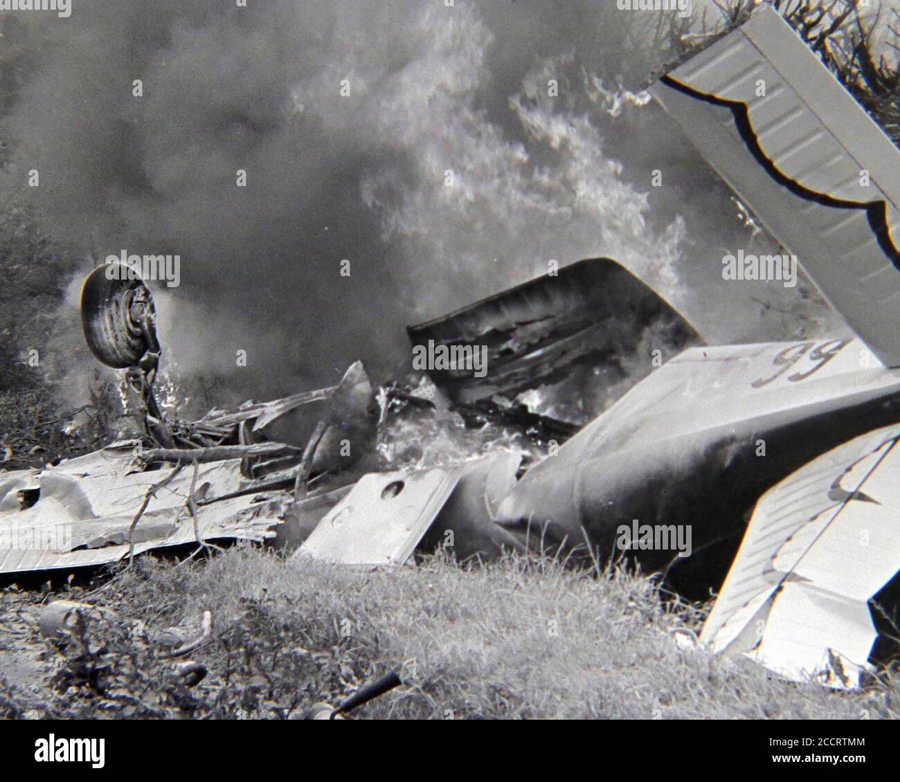 Prince William de Gloucester un membre de la famille royale britannique a été tué avec son copilote Vyrel Mitchell lors de la course Goodyear Air à l'aérodrome de Halfpenny Green à Bobbington, près de Wolverhampton dans les West Midlands d'Angleterre, le lundi 28 août 1972. Photos de Ray Bradbury. Banque D'Images