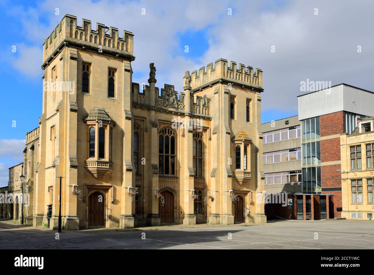 Front of the sessions House, Boston Town, Lincolnshire, Angleterre, Royaume-Uni Banque D'Images