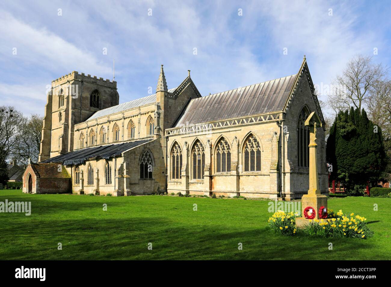 Eglise St Marys, village Old Leake, Lincolnshire, Angleterre, Royaume-Uni Banque D'Images