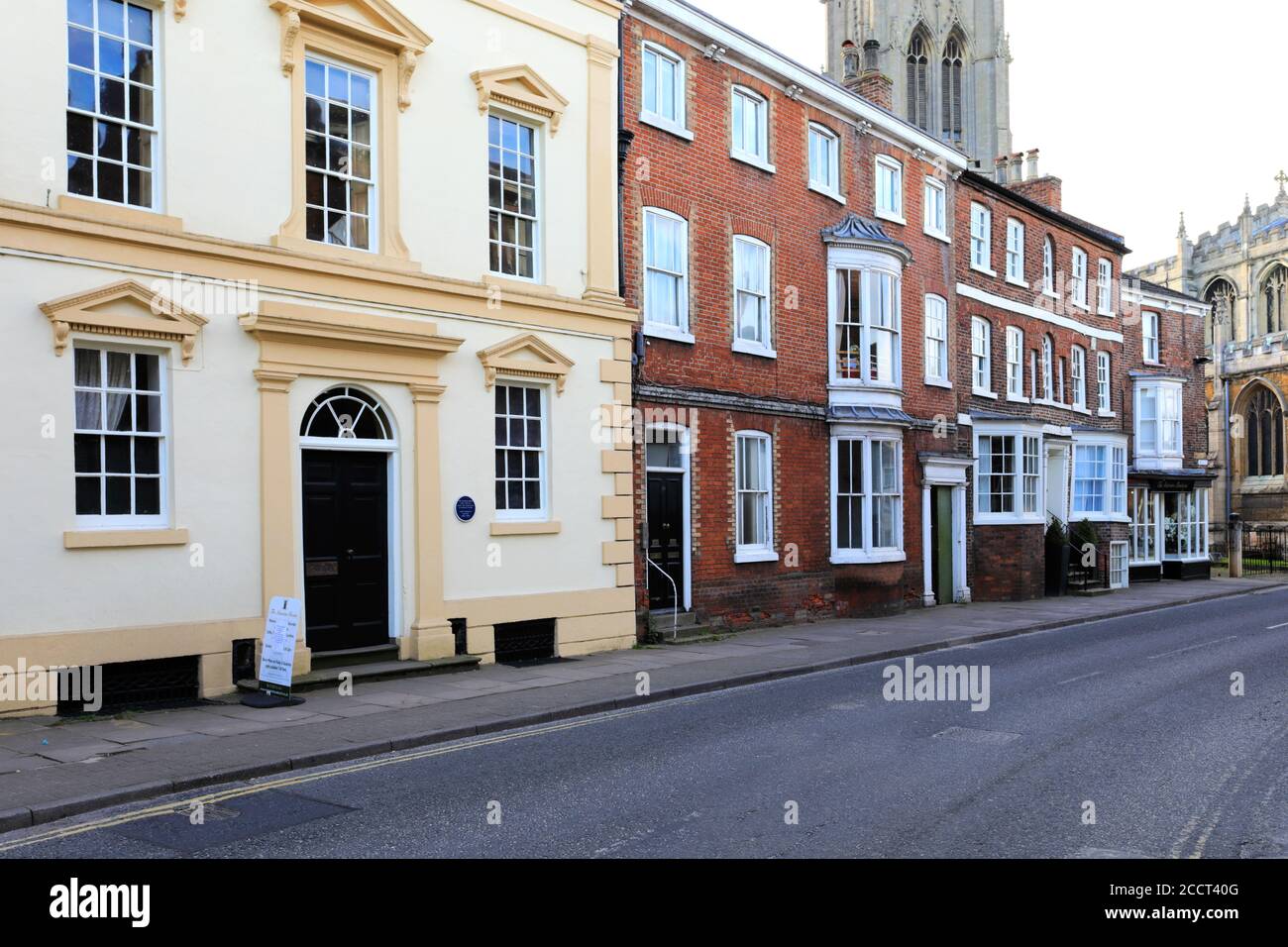 The Mansion House, ville de Louth, East Lindsey, Lincolnshire, Angleterre ; Royaume-Uni Banque D'Images