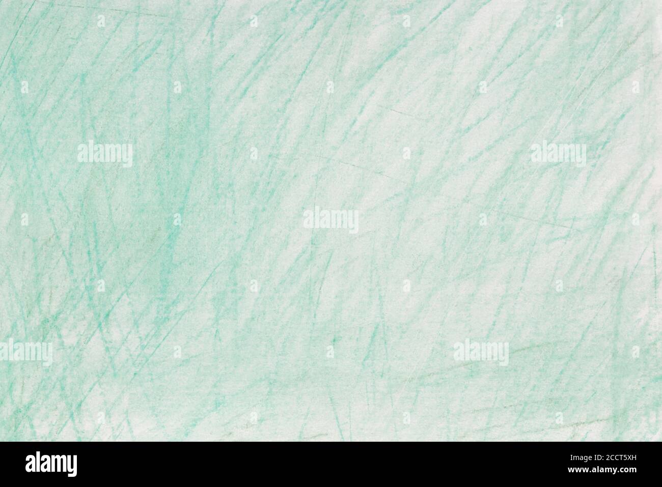 couleur verte crayon abstrait dessin papier texture de fond Banque D'Images