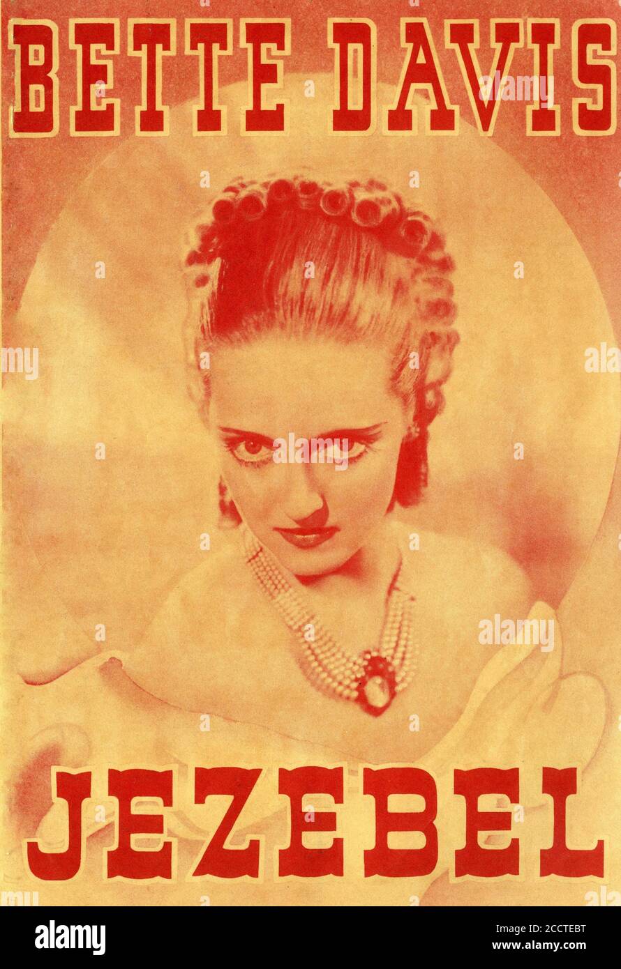 BETTE DAVIS dans JEZEBEL 1938 réalisateur WILLIAM WYLER de la pièce par Owen Davis musique Max Steiner costumes Orry-Kelly Warner Bros. Banque D'Images