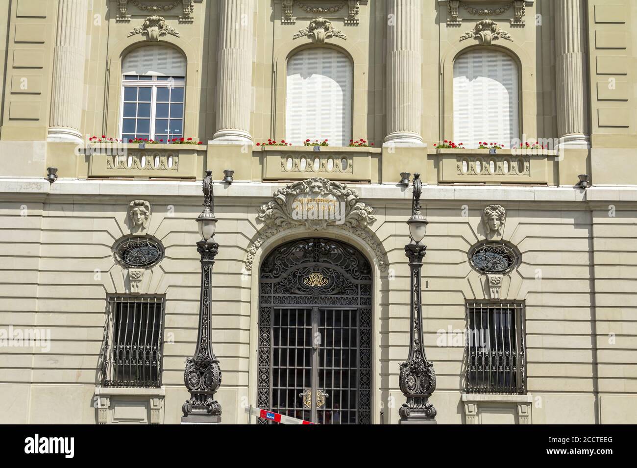 Berne, Suisse, 2 juillet 2019 - immeuble de la Banque nationale suisse Banque D'Images