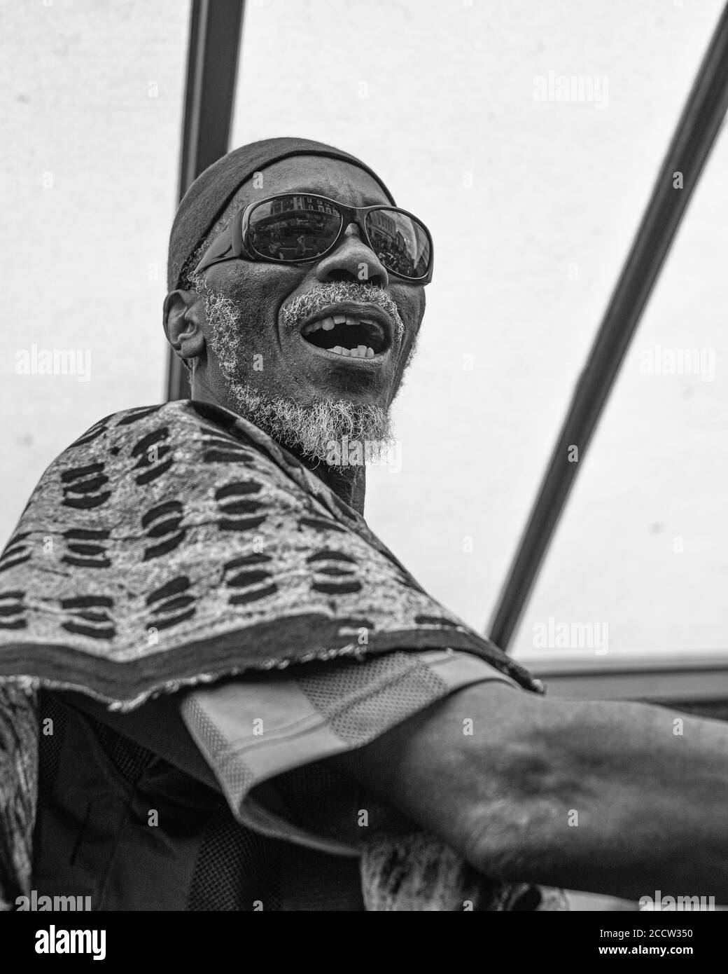 Journée d'émancipation d'Afrikan, la marche des réparations et la marche de Brixton Blackout ; l'appel à la fin de Maangamizi et les réparations Banque D'Images