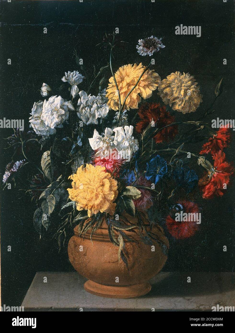 Jean-Baptiste Monnoyer, «fleurs», Banque D'Images