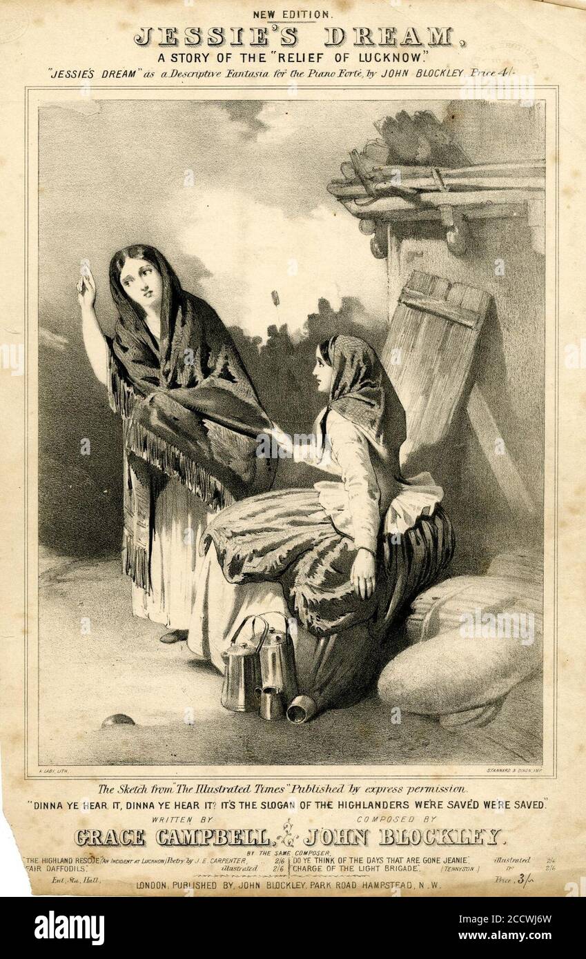 Le rêve de Jessie (BM 1954,0104.3.26). Banque D'Images