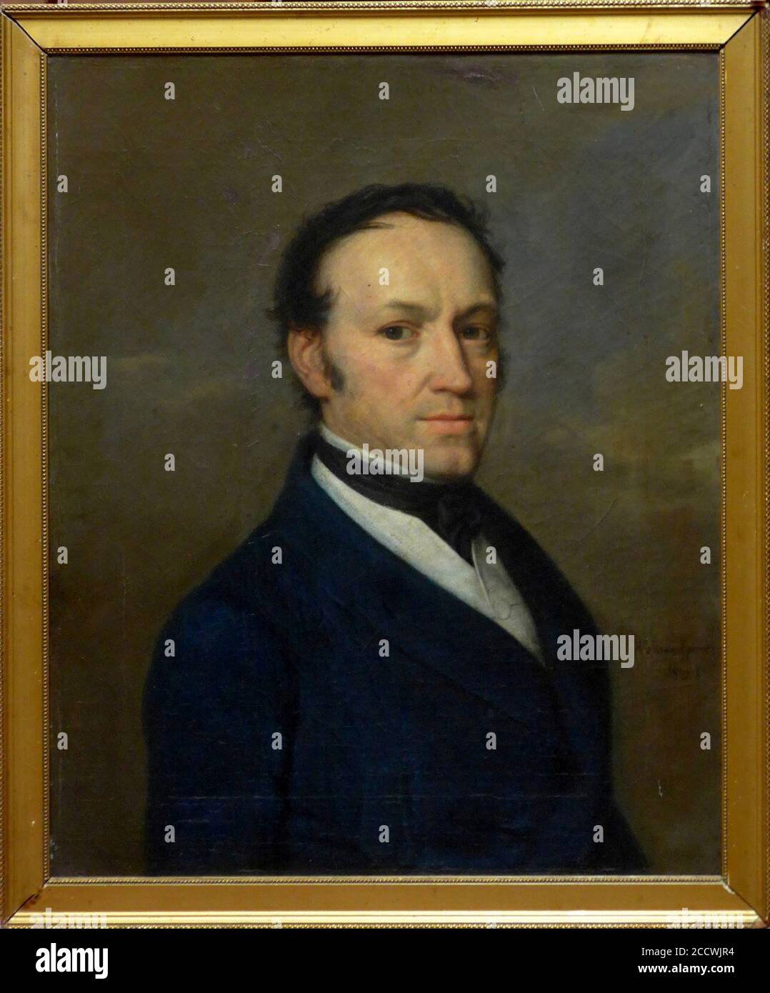 Johann Wilhelm Saeltzer 1828. Banque D'Images