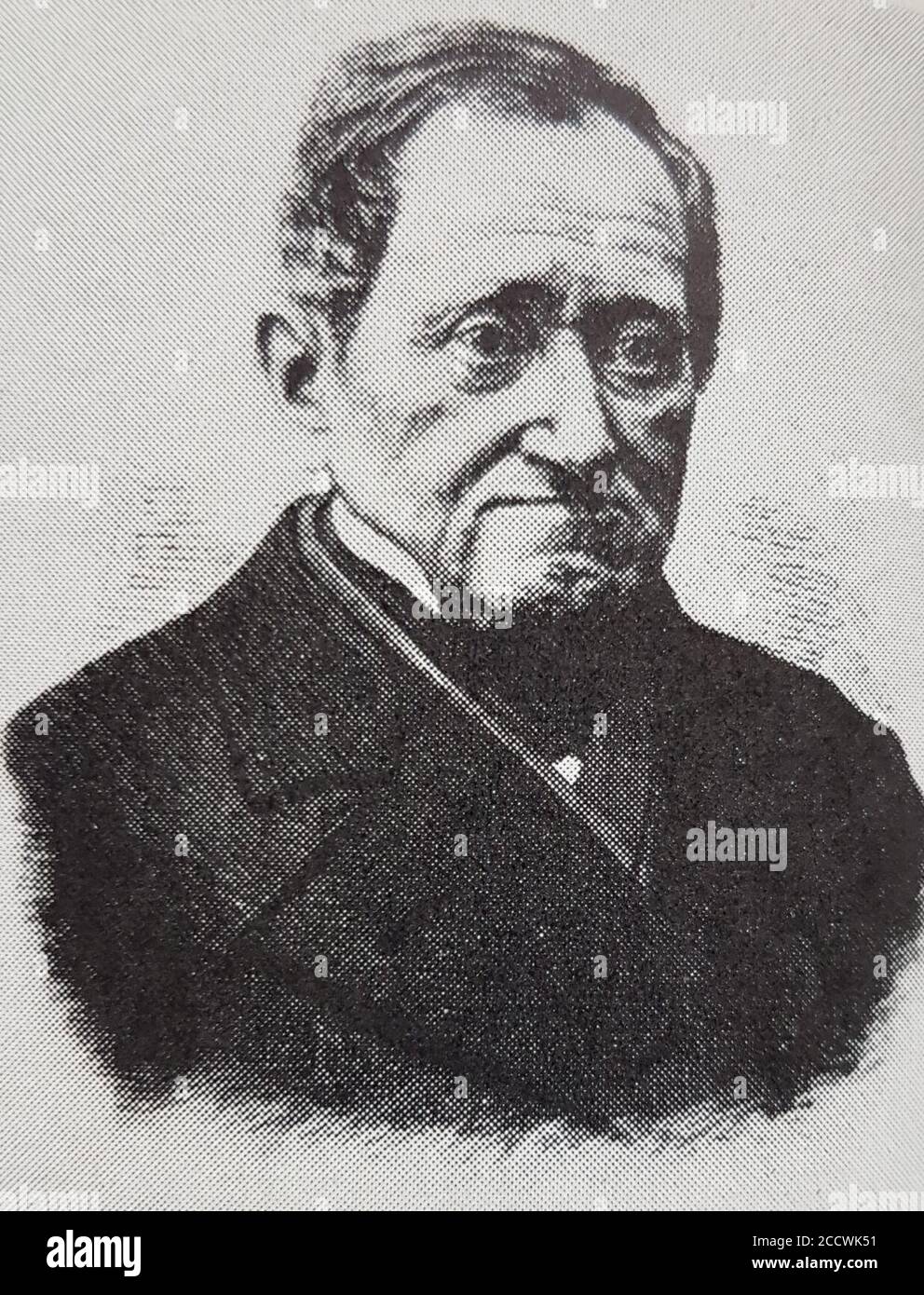 Johan Fredrik Meyer x xylografi ok ny Ill 1893. Banque D'Images