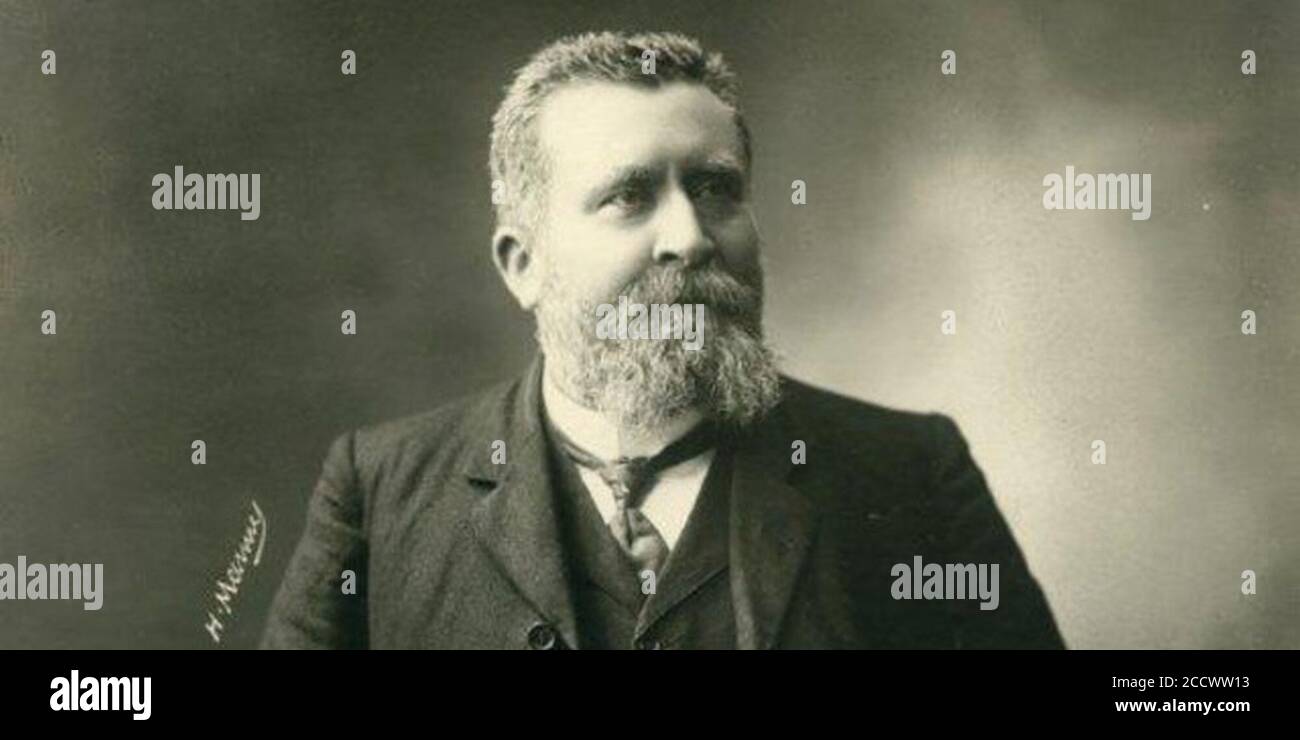 Jean Jaurès - photo Henri Manuel. Banque D'Images