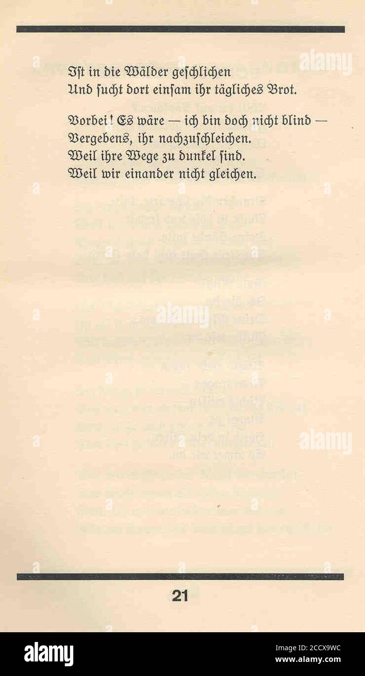 Joachim Ringelnatz - Allerdings - 021. Banque D'Images
