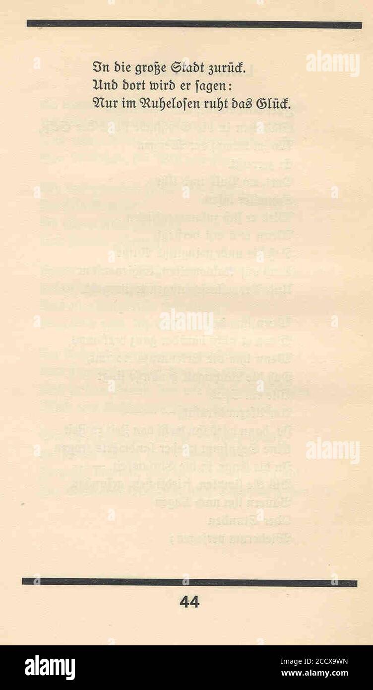 Joachim Ringelnatz - Allerdings - 044. Banque D'Images