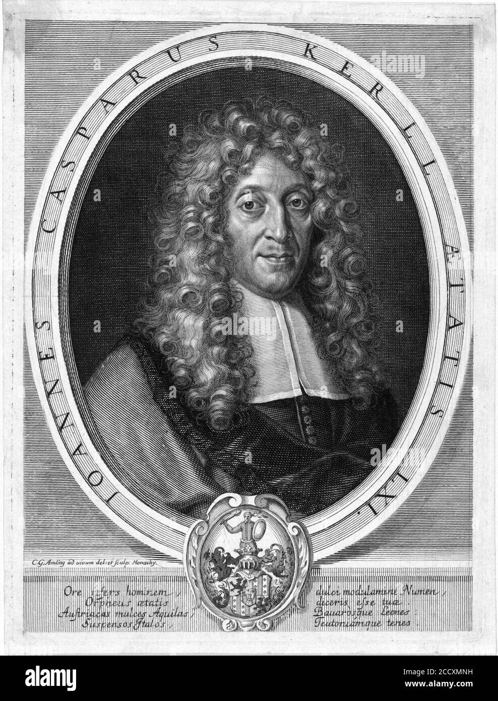 Johann caspar von Kerll. Banque D'Images