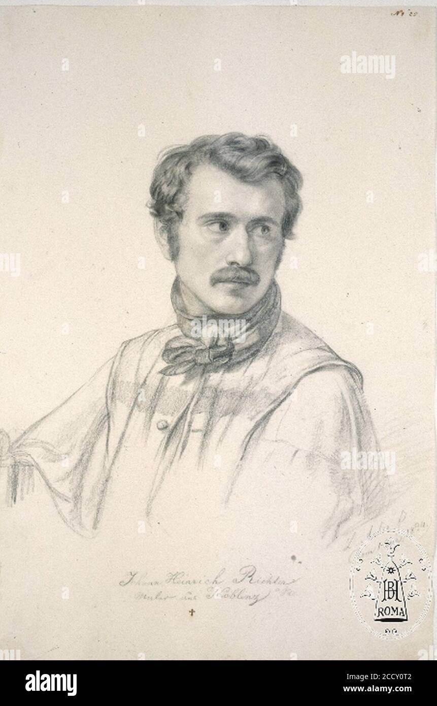 Johann heinrich richter Banque de photographies et d’images à haute ...