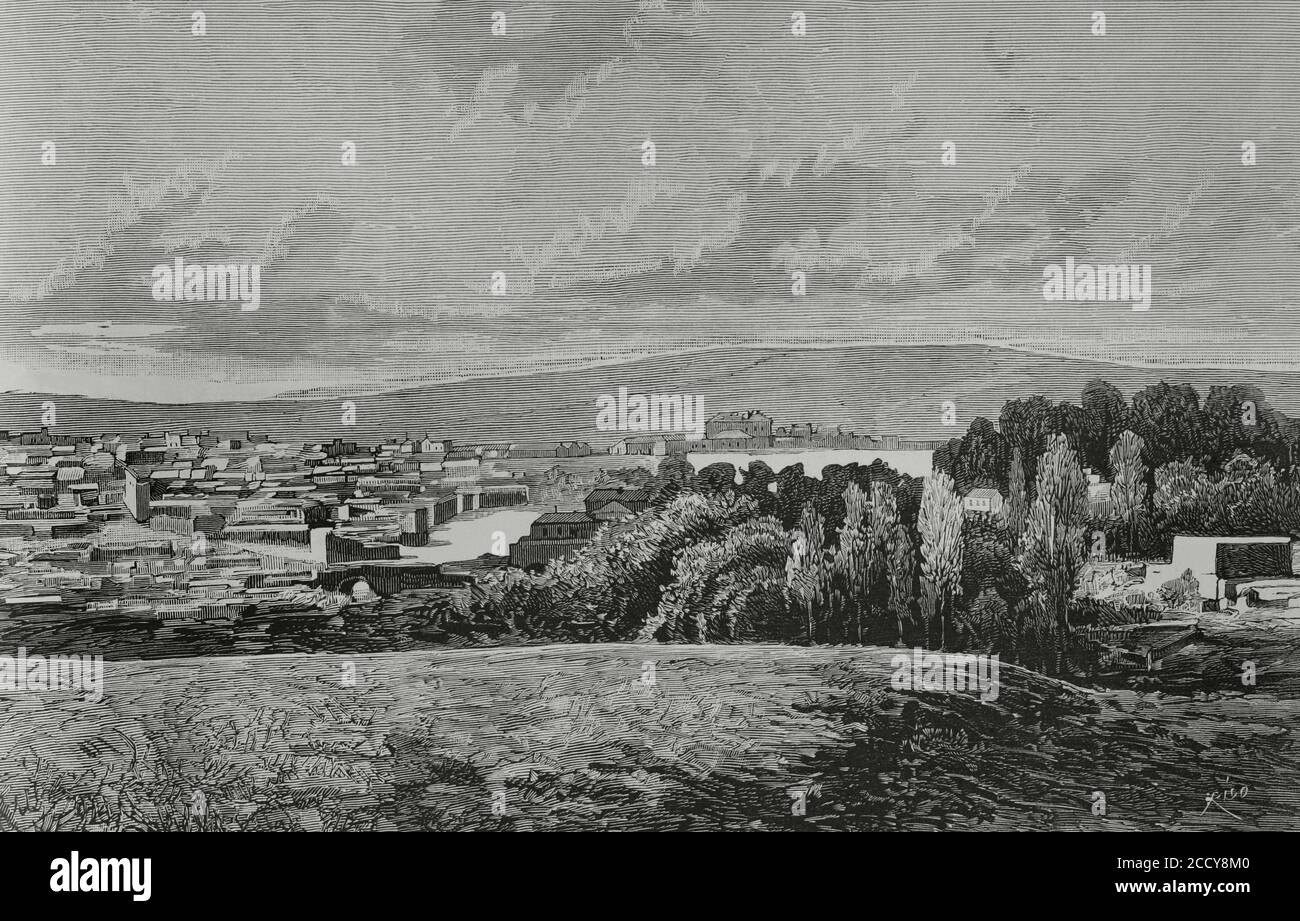 Algerie Vue De Geryville Nom De La Ville Pendant La Colonisation Francaise De L Algerie L