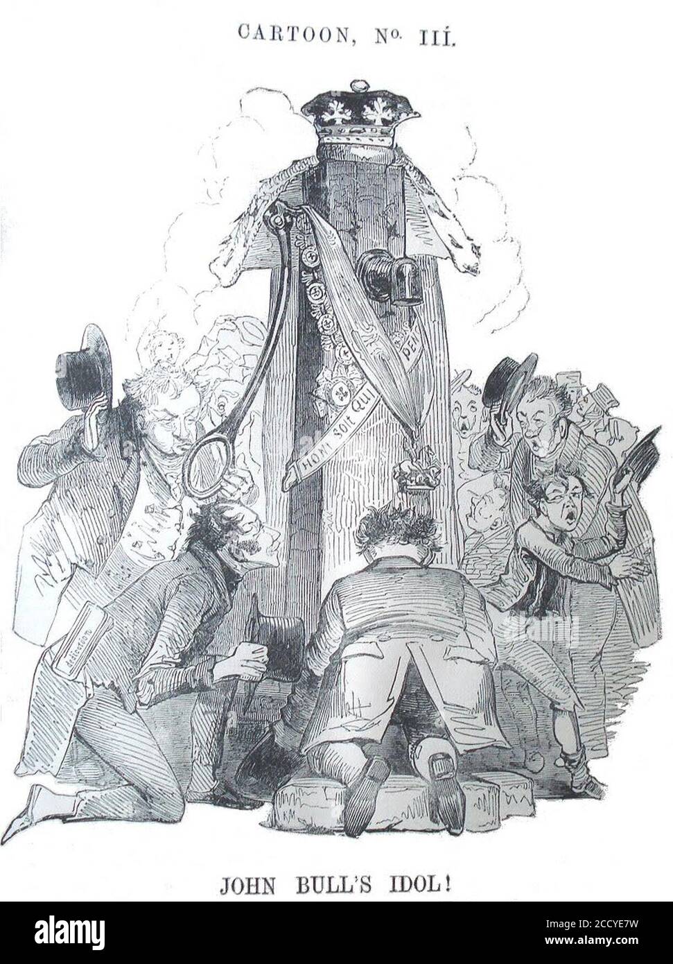 John Bull Idol. Banque D'Images