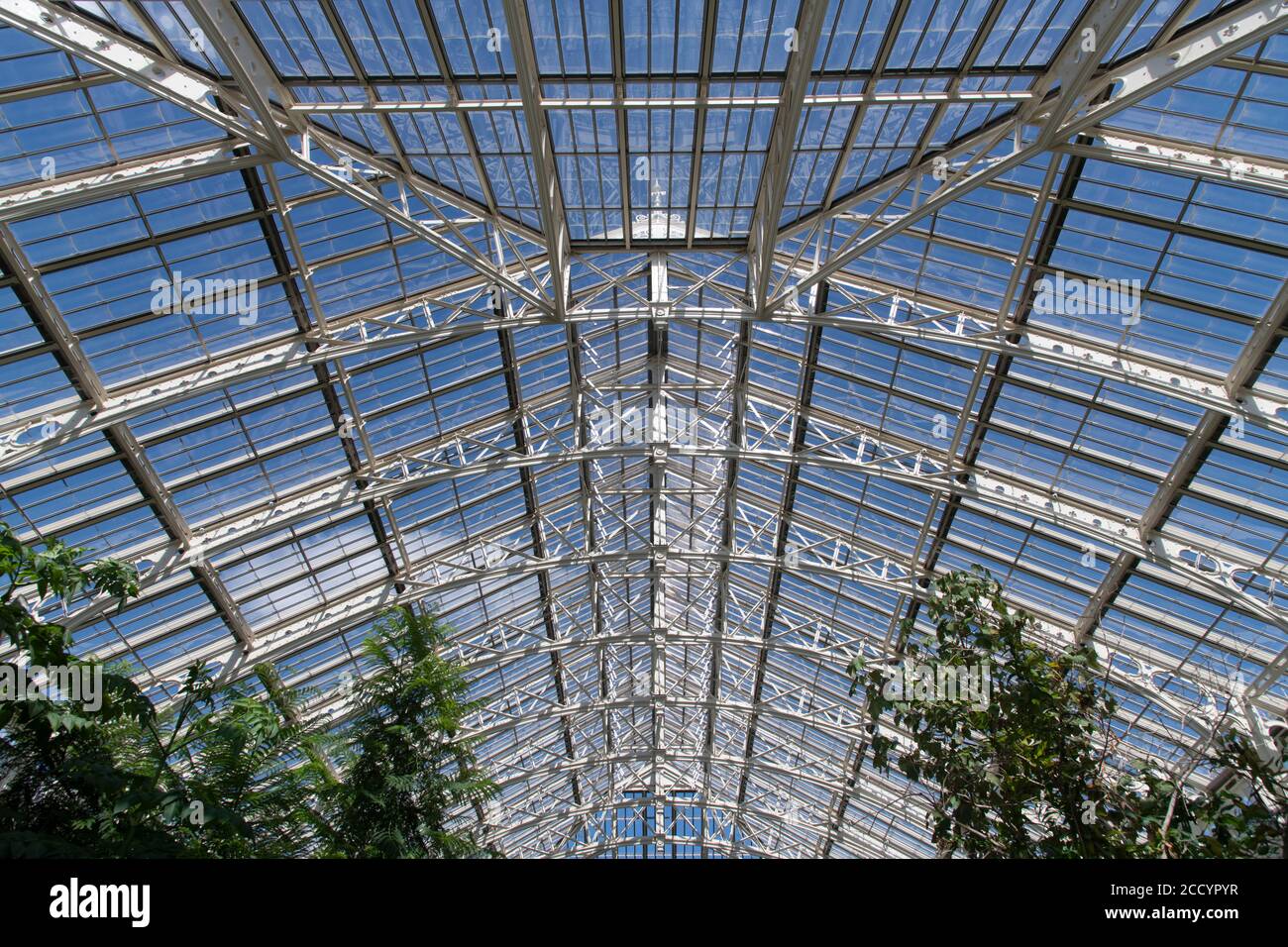 Tempéré House, Kew Gardens, Surrey, Royaume-Uni Banque D'Images