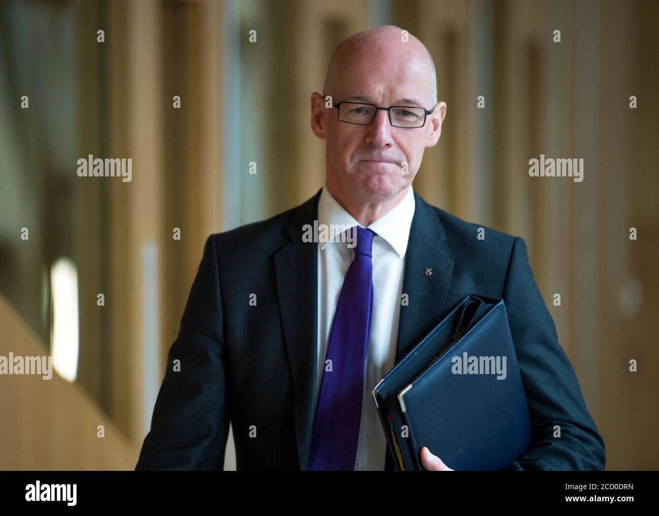 Édimbourg, Écosse, Royaume-Uni. Photo : John Swinney MSP - Premier ministre de l'Écosse et ministre écossais de l'éducation. Crédit : Colin Fisher/Alay Live News. Banque D'Images