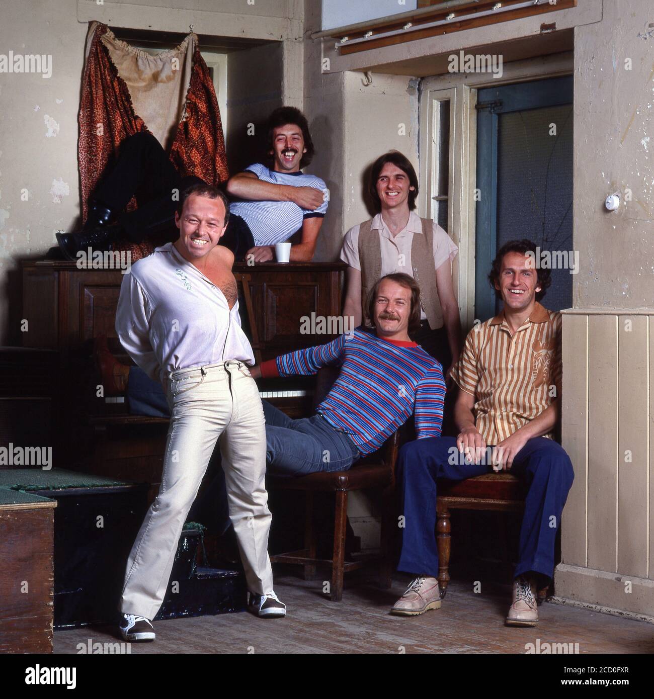 Groupe de rock Racing Cars 1976 Banque D'Images