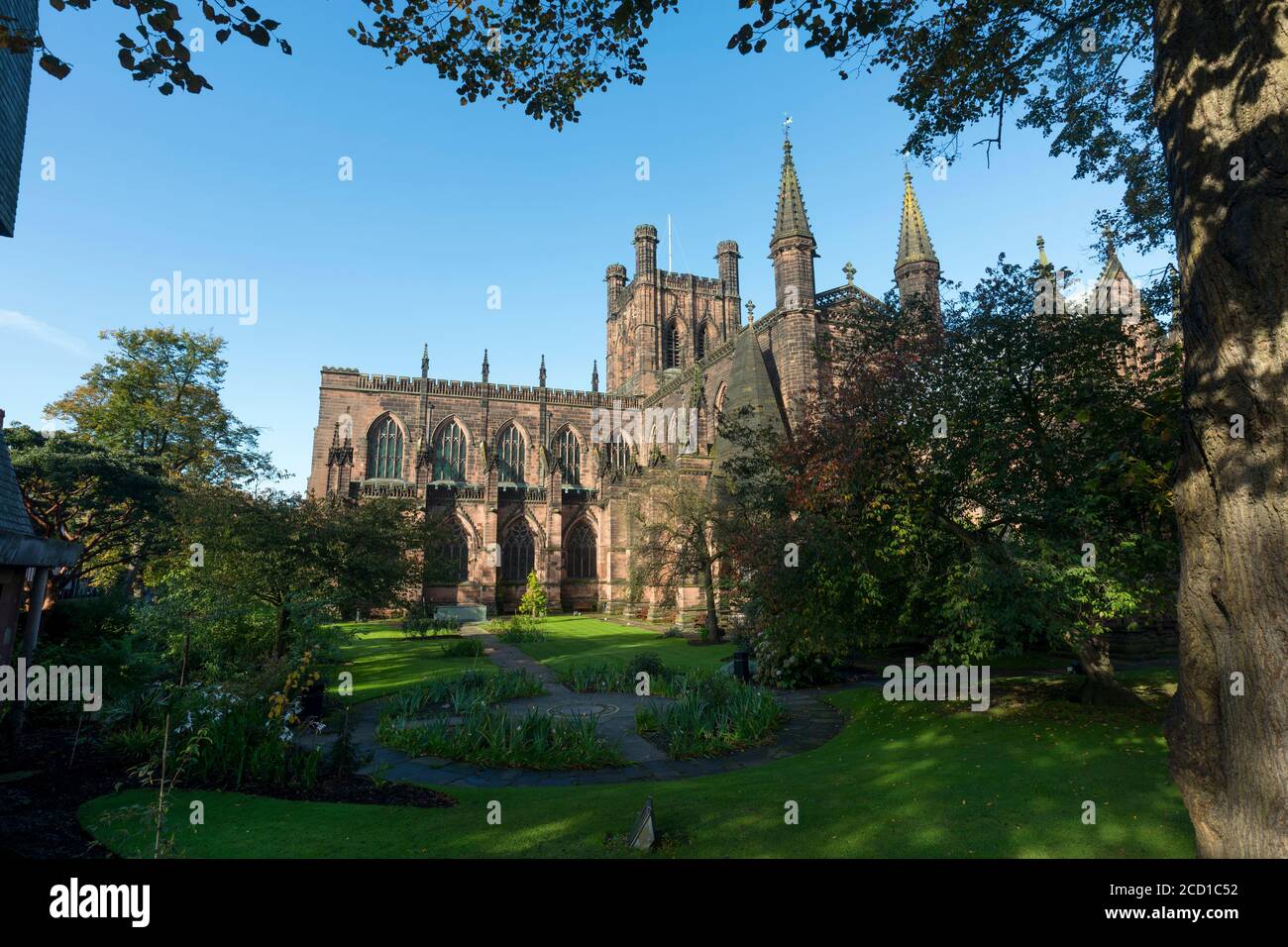 Cathédrale de Chester ; Cheshire ; Royaume-Uni Banque D'Images