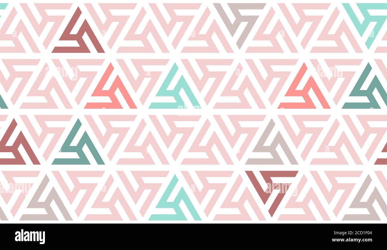 Répétition géométrique. Motif vectoriel répété pour la conception de tissu, de tissu, de textile Illustration de Vecteur