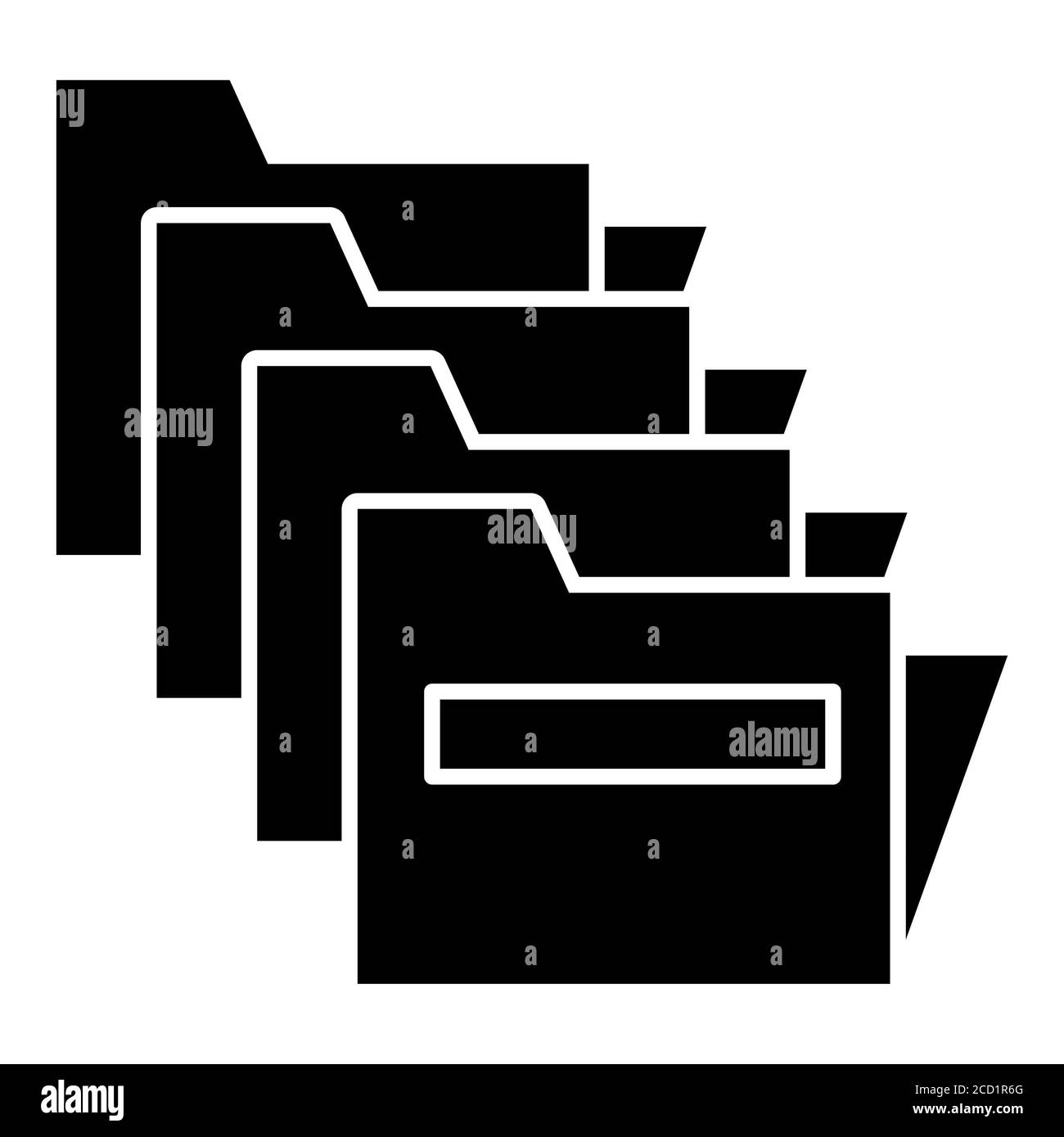 Copie de données icône de glyphe d'analyse de données Banque D'Images