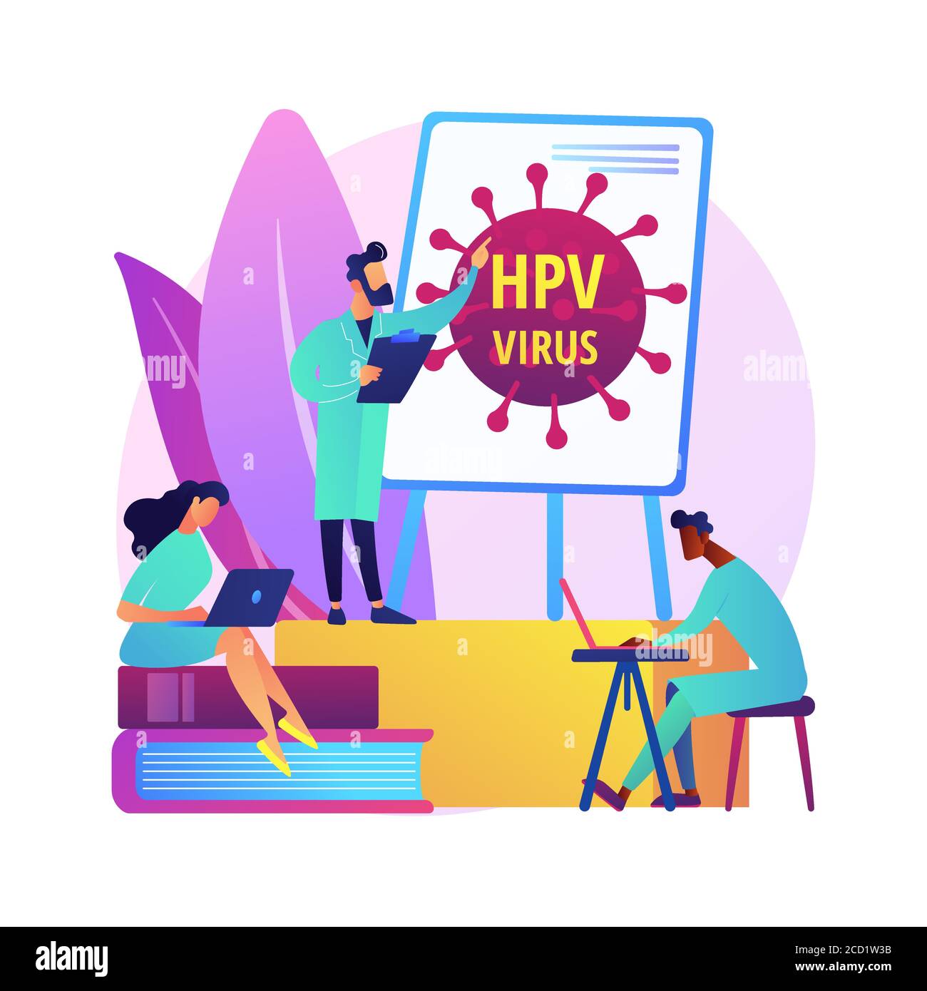 Programmes d'éducation au VPH concept abstrait illustration vectorielle. Illustration de Vecteur Programmes d'éducation au VPH concept abstrait illustration vectorielle. Illustration de Vecteur