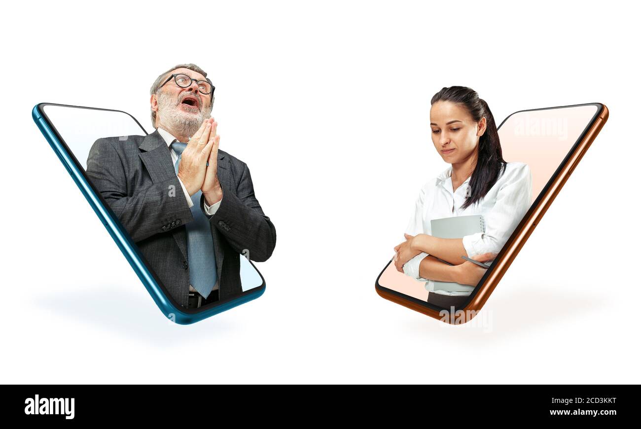 Votre smartphone ou autre appareil : tout ce dont vous avez besoin pour un style de vie moderne. CopySpace pour publicité. Achat, livraison de marchandises, achats en ligne et concept de services. Prendre des leçons, des cours, étudier, l'éducation. Banque D'Images