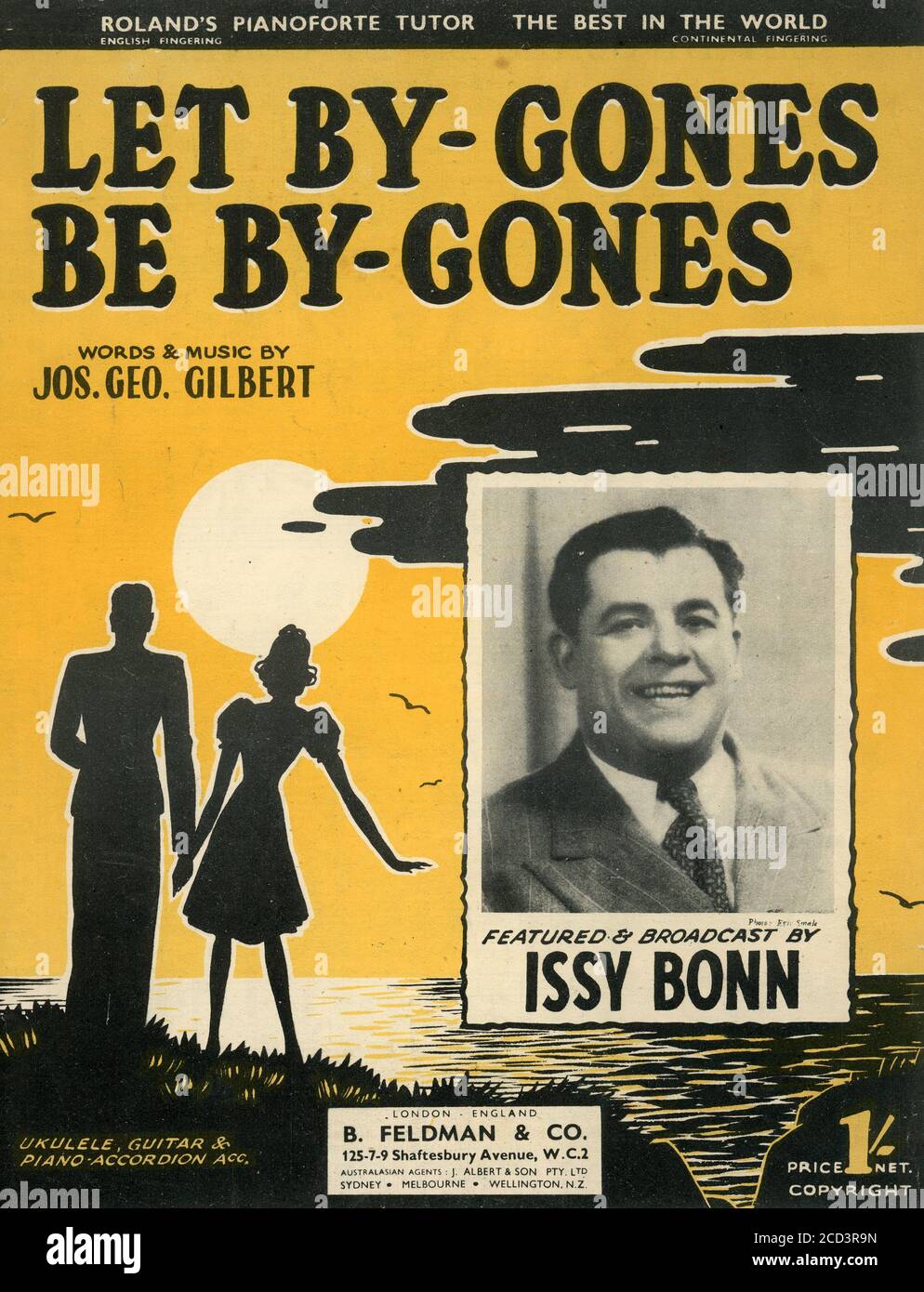 Partitions - que les By-gones soient des by-gones - Issy Bonn - 1946 Banque D'Images