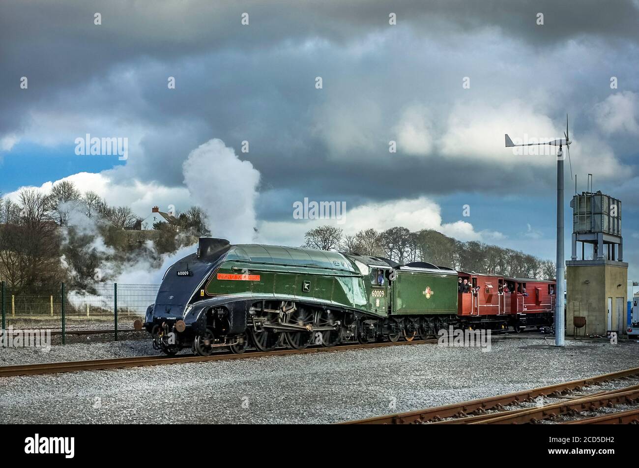 Union d'Afrique du Sud (locomotive de classe A4) Banque D'Images