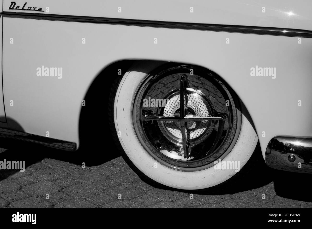 Close up of vintage car Banque D'Images