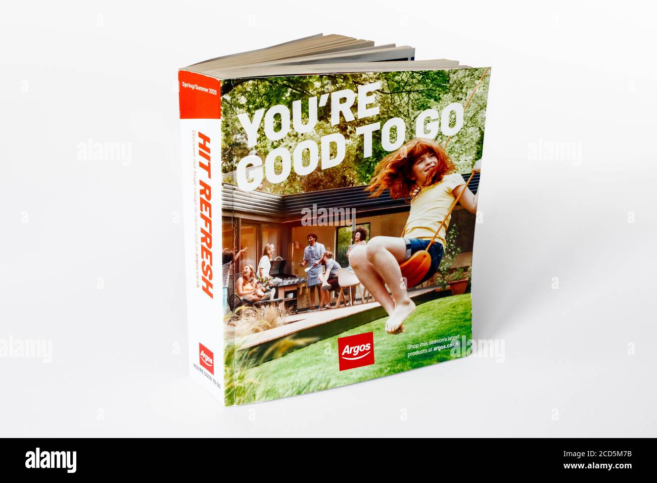 Le catalogue Argos printemps/été 2020, l'édition finale avant sa fin Banque D'Images