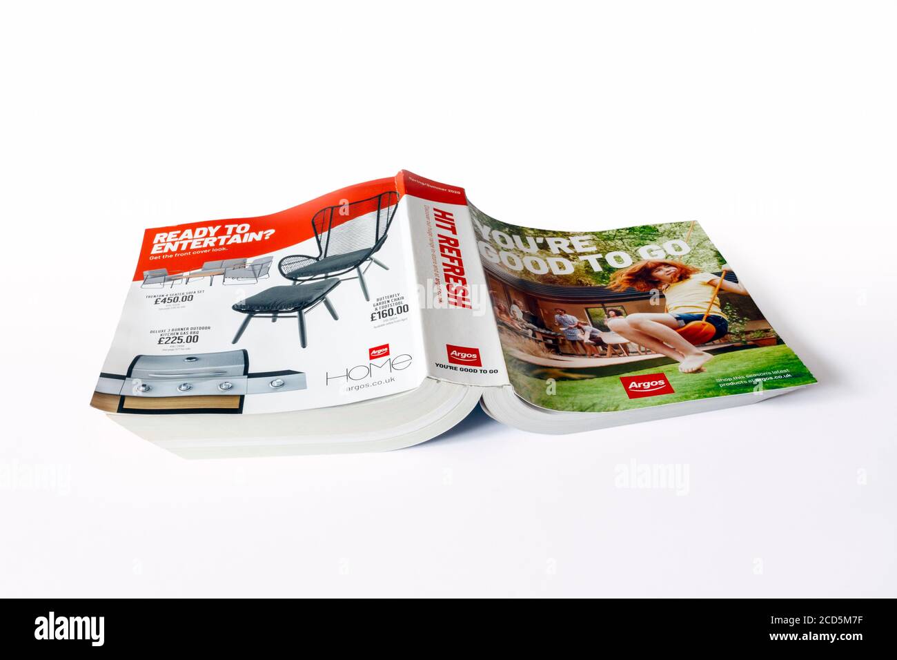 Le catalogue Argos printemps/été 2020, l'édition finale avant sa fin Banque D'Images