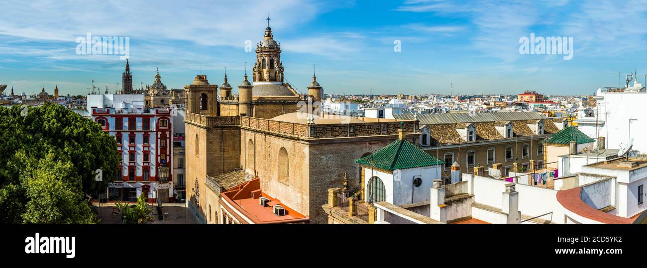 Eglise Annunciationgiralda, Séville, Andalousie, Espagne Banque D'Images