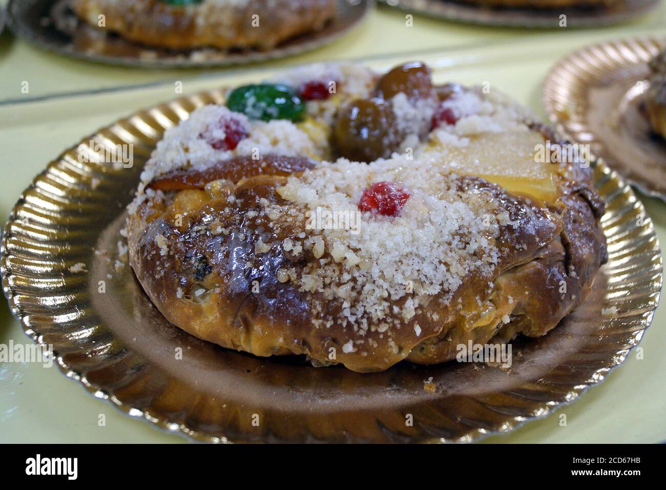 Bolo rei ( = gâteau des rois portugais) - Les cousettes de ptitiliana