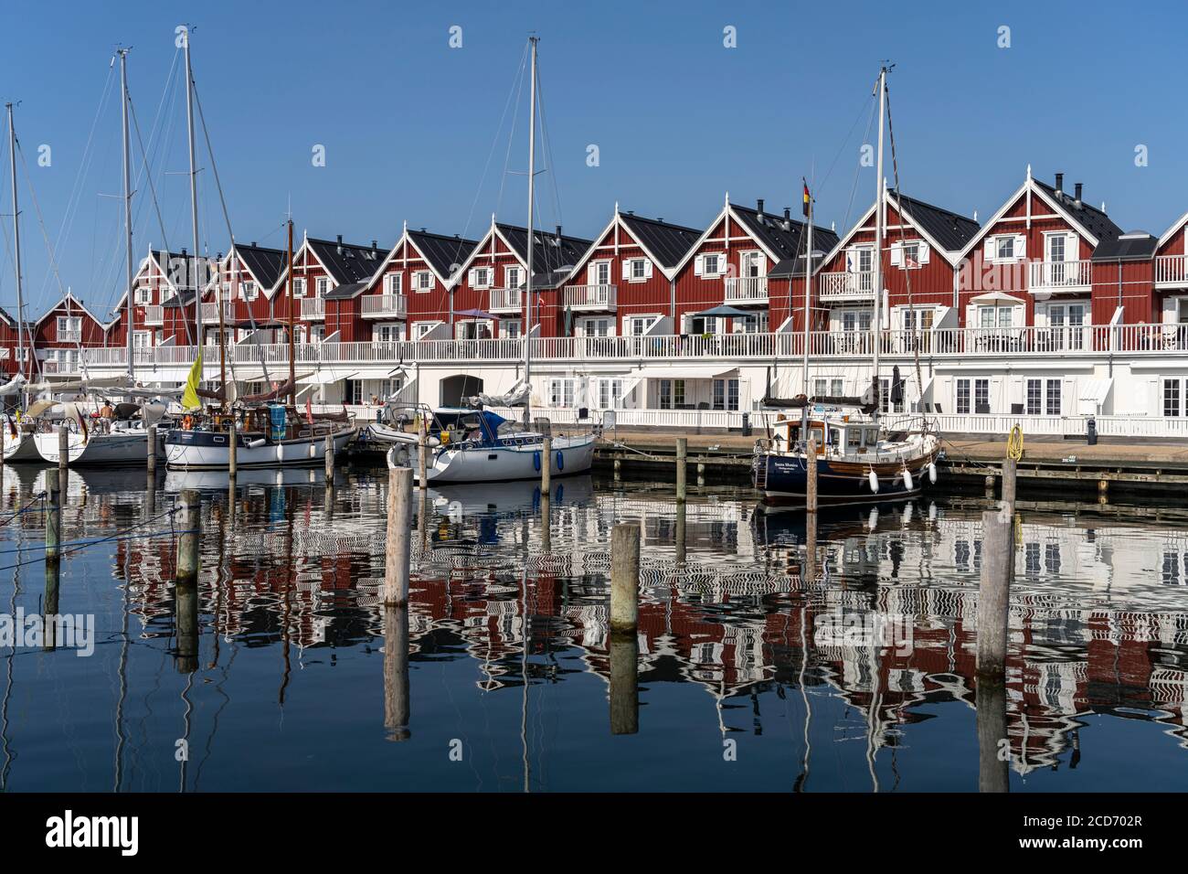 Hafen von Bagenkop, Insel Langeland, Dänemark, Europa | Bagenkop Marina, Langeland Island, Danemark, Europe Banque D'Images