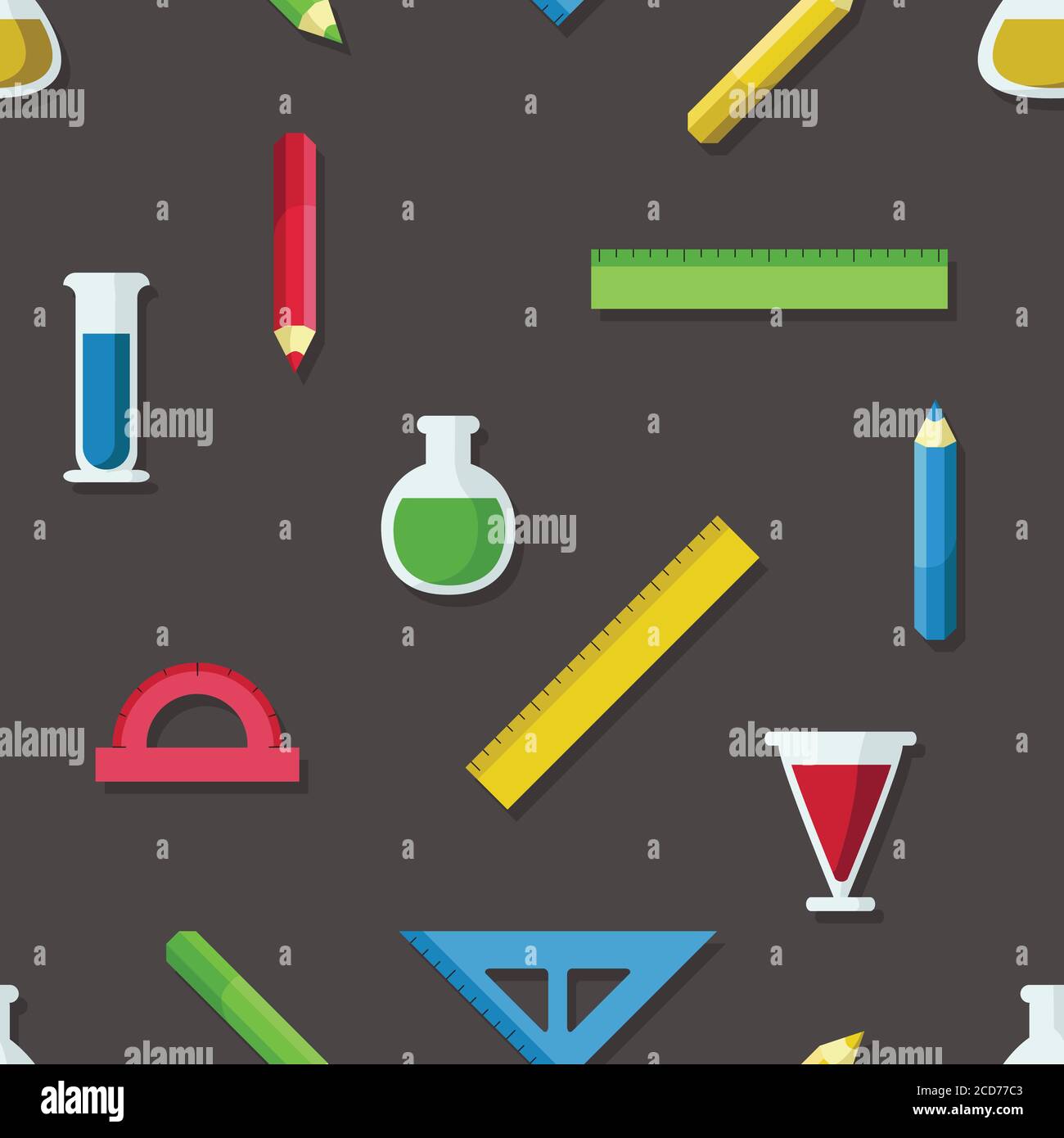 Matériel éducatif - fond vectoriel Illustration de Vecteur