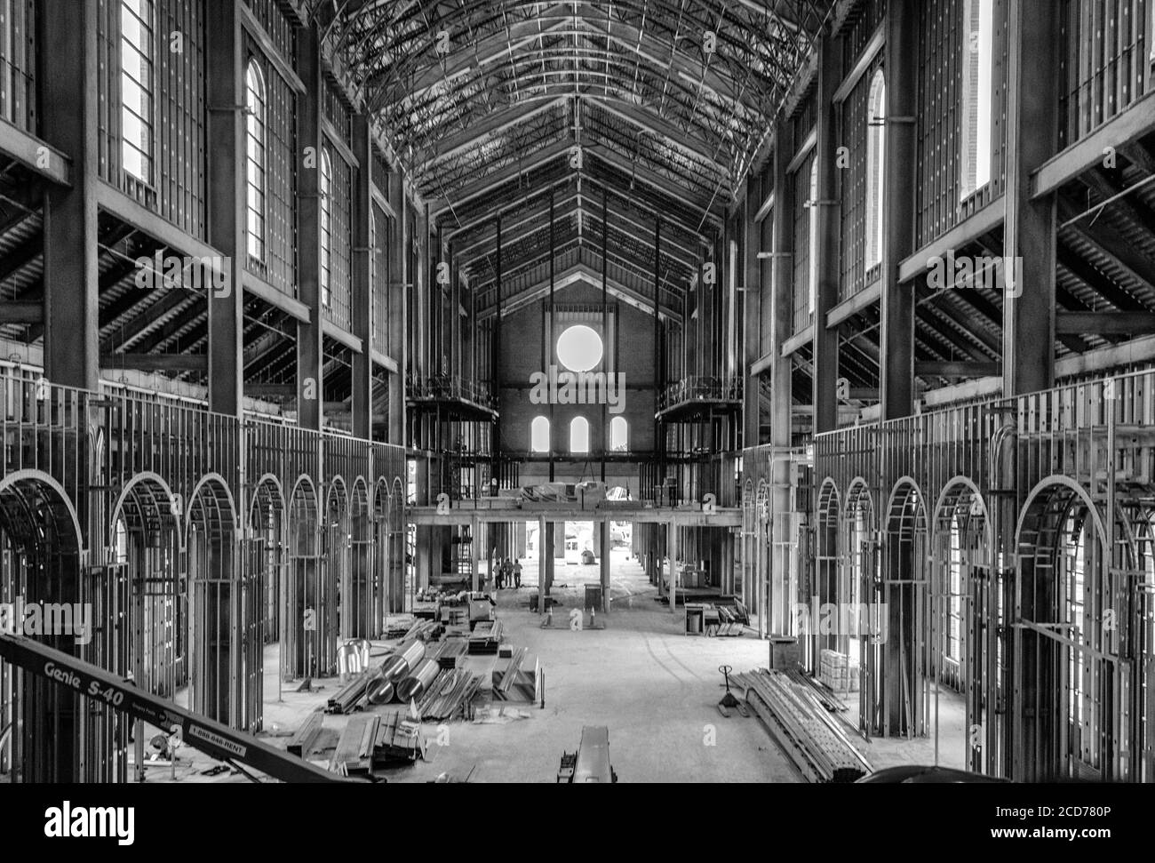 Le bâtiment du Saint nom de la cathédrale de Jésus Banque D'Images