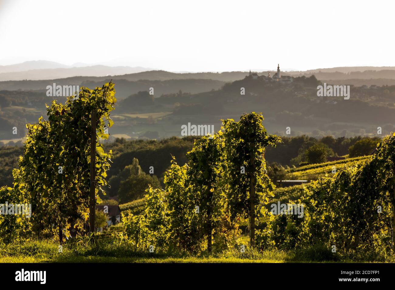 Village Straden Dans Le Sud Est De Styrie Autriche Photo Stock Alamy
