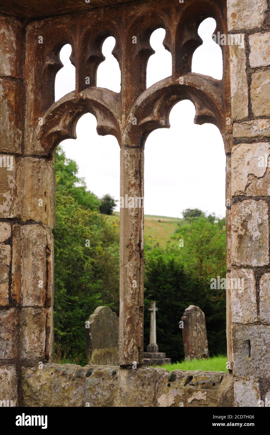 Wharram Percy Banque D'Images