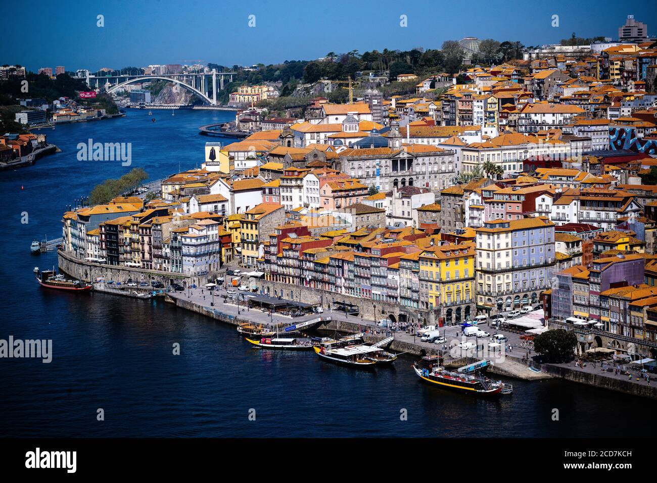 Vue sur Porto, Portugal Banque D'Images