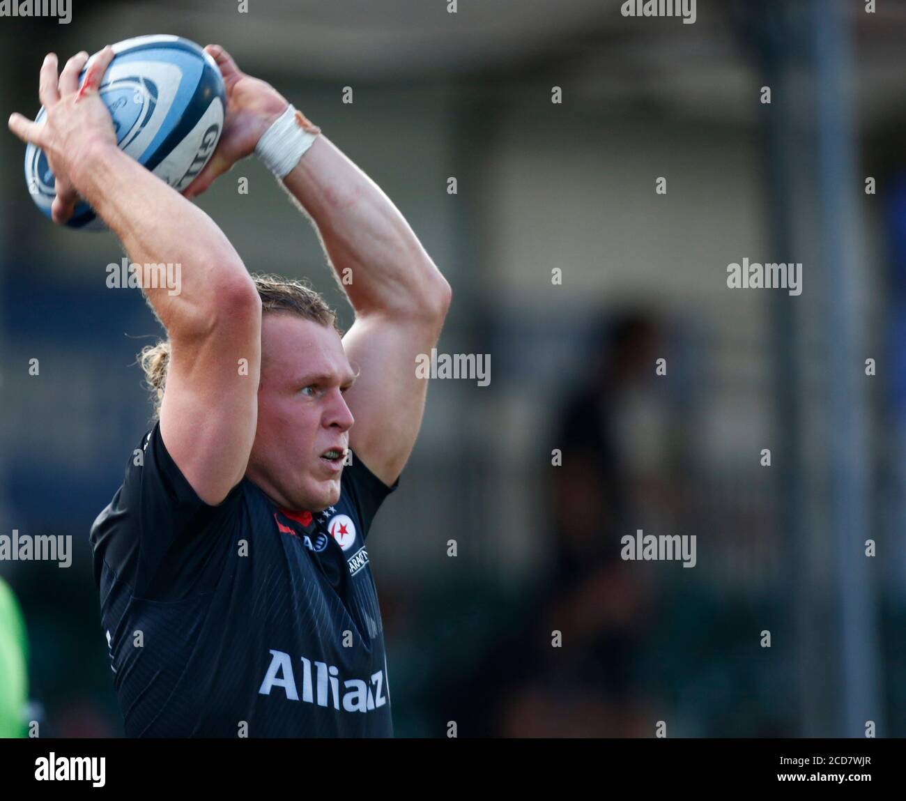 HENDON, Royaume-Uni, AOÛT 26 : Tom Woolsterpft de Saracens pendant Gallagher Premiership Rugby entre Saracens et Gloucester à Allianz Park Banque D'Images