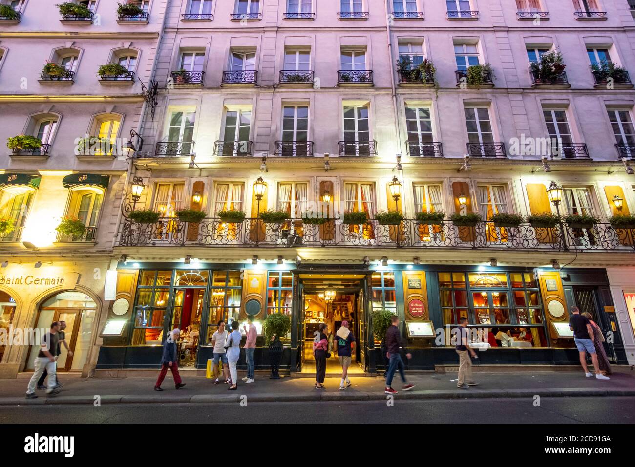 France, Paris, le plus ancien restaurant de Paris : le Procope Banque D'Images