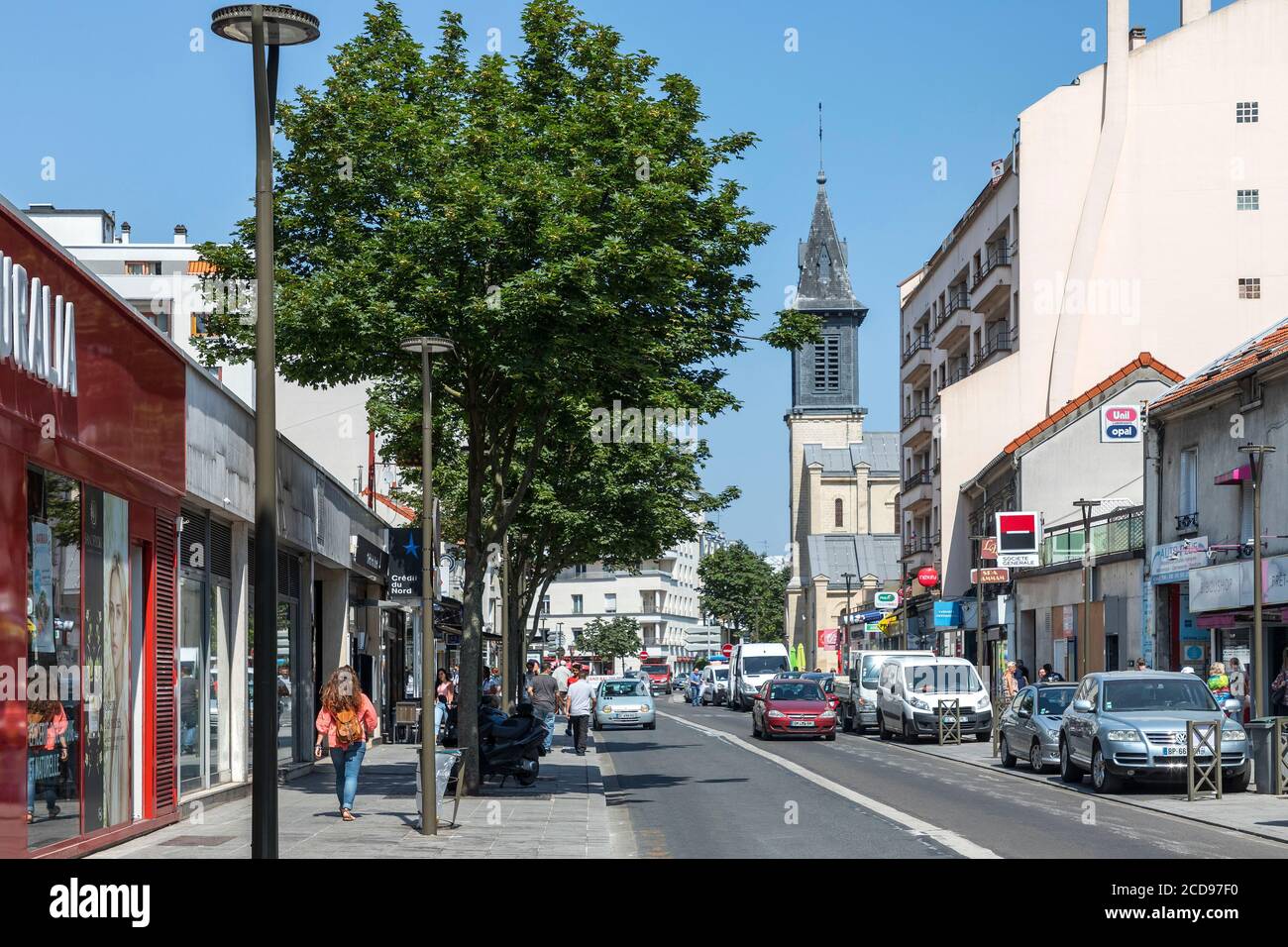 9 Rue Du General Gallieni Rosny Sous Bois France, Seine Saint Denis, Rosny sous Bois, rue du général Gallieni Photo  Stock - Alamy