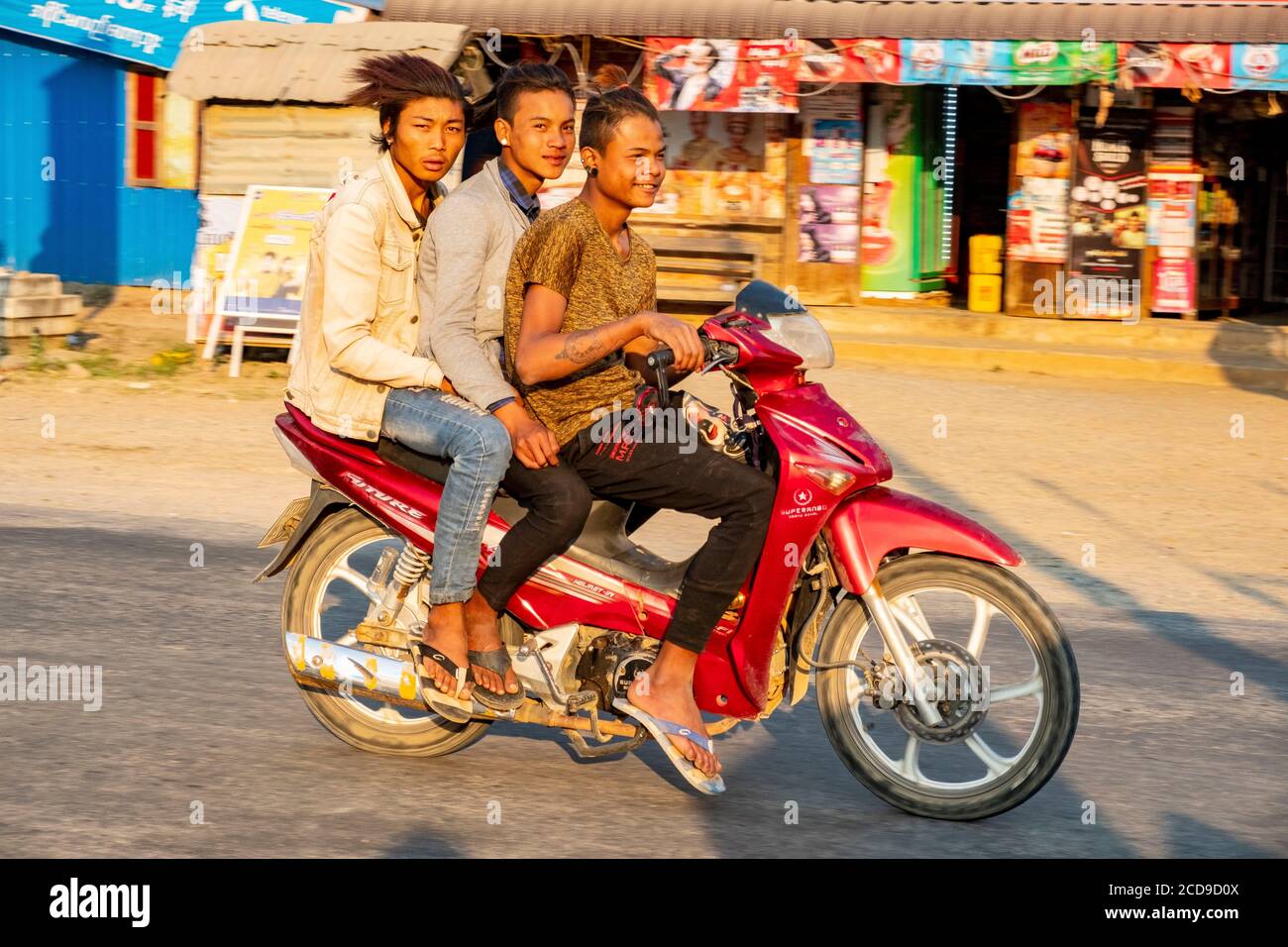 Myanmar (Birmanie), État Shan, Nyaung Shwe près du lac Inle Banque D'Images