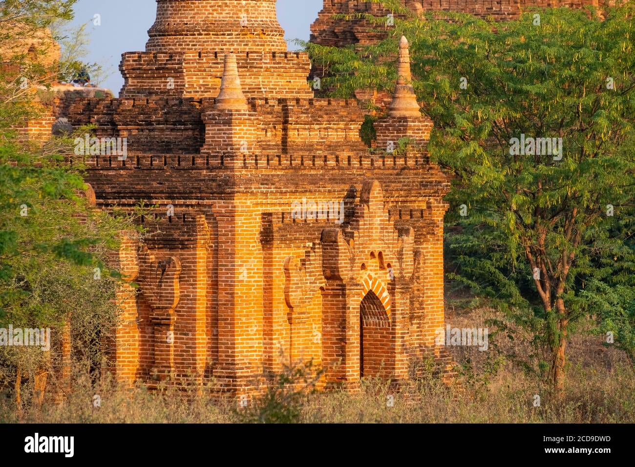 Myanmar (Birmanie), région de Mandalay, site archéologique bouddhiste de Bagan, groupe de temples de Lemyethna Banque D'Images