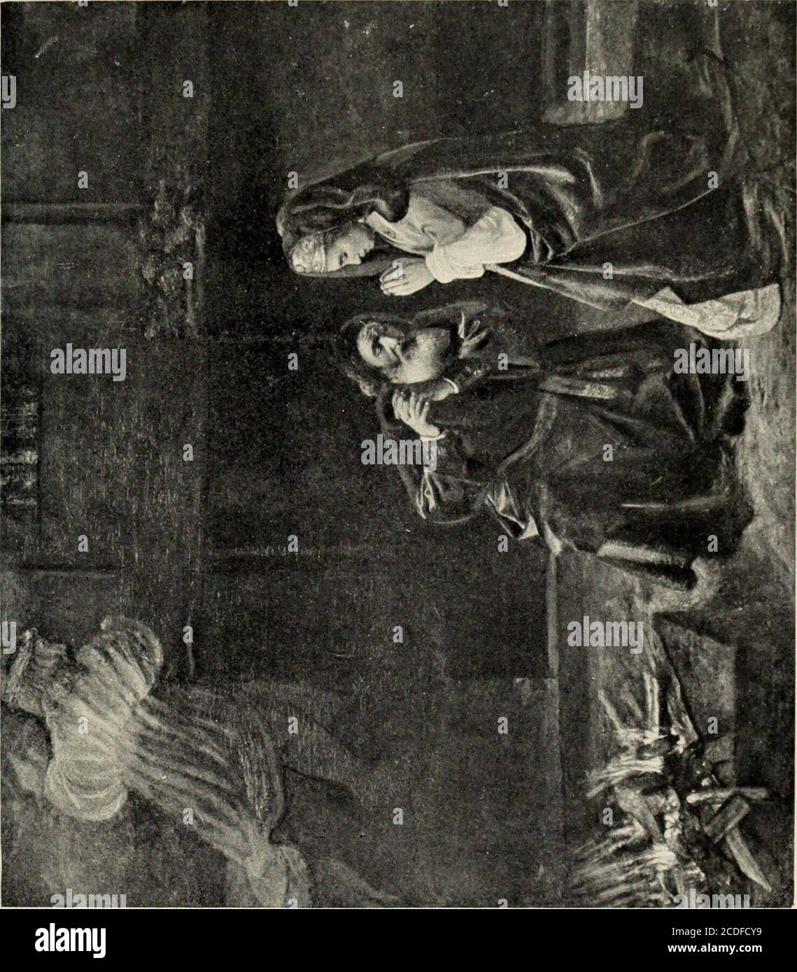 . Rembrandt; des meisters gemälde in 643 abbildungen . * Londres, Herzog von Weslminster Besuch der Maria BEI ElisabethThe Visitation 1640 B. 241 Auf Holz, H. 0,565, B. 0,475 la Visitation 224. :> 5 W* CO & lt;D —H. o Rembrandt 15 225 Banque D'Images
